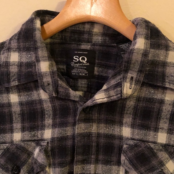 Black Grey and Cream Flannel - Picture 2 of 4